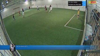 But de Alexis   (8-7) - Pro Tech Habitat Vs Pompiers de Chauvigny  - 22/01/18 20:00 - LIGUE 2