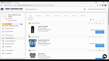 How to Increase Your Business’ Efficiency with Fibre2Fashion’s Business Dashboard?