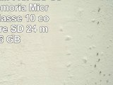Samsung MBMPAGAEU Scheda di Memoria Micro SD HC Classe 10 con Adattatore SD 24 mbs 16
