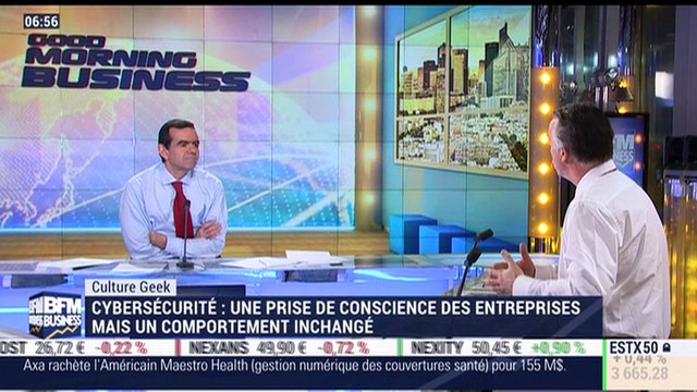 Frédéric Simottel: En cybersécurité, les mauvaises habitudes des entreprises perdurent - 23/01