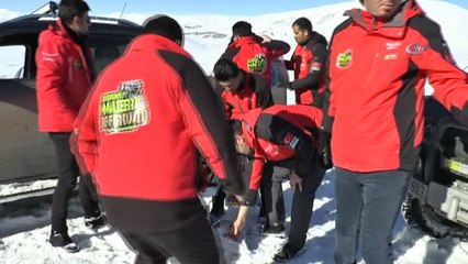 Off road ekibinden yaban hayatına destek