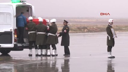 Gaziantep-Şehit Cenazesi Ankara'ya Uğurlandı