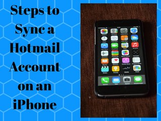 How to Sync a Hotmail Account on an iPhone