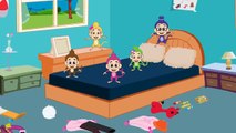 Five little monkeys jumping on the bed nursery rhyme collection by Little Buds