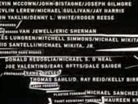 Générique seven david bowie david fincher 3