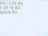 Kingston Gold SDCG16GBSP MicroSD UHSI Speed Class 3 U3 16 GB sin Adattatore SD