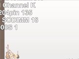 Komputerbay MACMEMORY 8GB Dual Channel Kit 2x 4GB 204pin 135v DDR31867 SODIMM