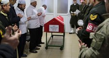 Afrin Şehidinin Cenazesi, Düzenlenen Törenle Ankara'ya Gönderildi