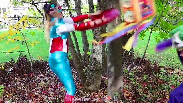 Frozen Elsa & Spiderman PINATA SURPRISE w Joker Captain America Toys Superhero Fun in real life | Superheroes | Spiderman | Superman | Frozen Elsa | Joker