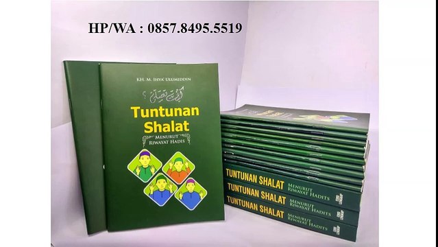 TERBATAS !!!, WA/Telp : 0857-8495-5519, Buku Sifat Shalat Nabi Yang Shahih