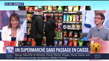 Un supermarché sans passage en caisse