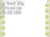 Microcell 32GB microSDHC Memory Card  32gb scheda micro sd per Sony Xperia Z3 D6653