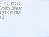 Acce2S  Scheda 64 GB Classe 10 Per Microsoft Lumia 640 Micro SD HC  Adapt SD Integral
