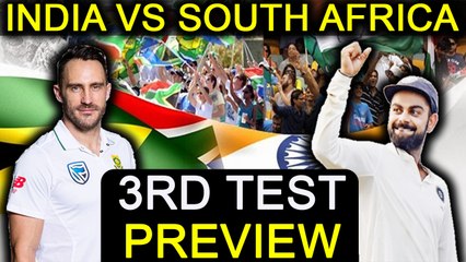 India vs South Africa 3rd test Preview : Kohli eyes to avert whitewash defeat| Oneindia News