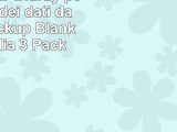 MDISC 25GB Bluray permanente dei dati darchivio  Backup Blank Disc Media  3 Pack