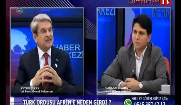 İYİ Parti Sözcüsü Aytun Çıray: Hükümet, Türk milletinden özür dileyip Esad'la masaya oturmalı