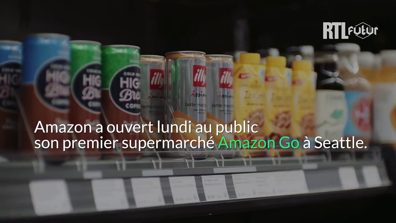 Le supermarché Amazon du futur a ouvert ses portes aux États-Unis