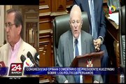 Congresistas opinan sobre comentario de PPK contra los políticos peruanos
