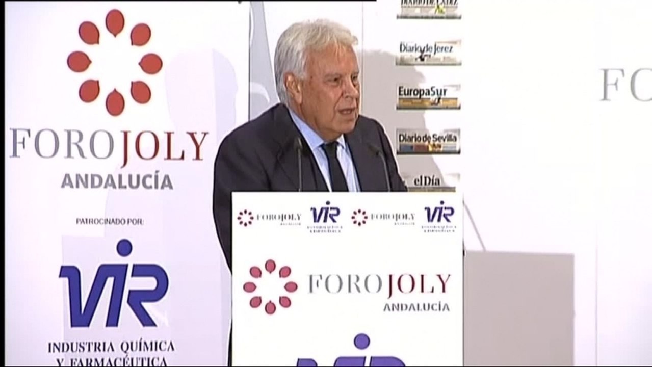 Felipe González en Sevilla