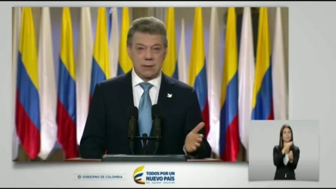Santos cree que nuevo acuerdo de paz es "de todos" los colombianos