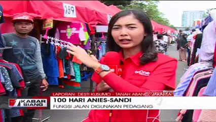 Begini Kondisi di Jalan Jati Baru Tanah Abang Soal Kebijakan Pemprov DKI