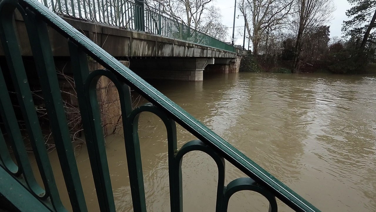 Le Doubs en crue