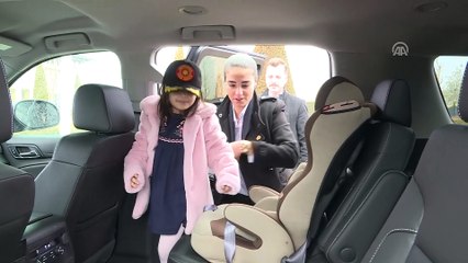 Irmak Ayşe İstek, Cumhurbaşkanlığı Koruma Dairesi Başkanlığını ziyaret etti - ANKARA