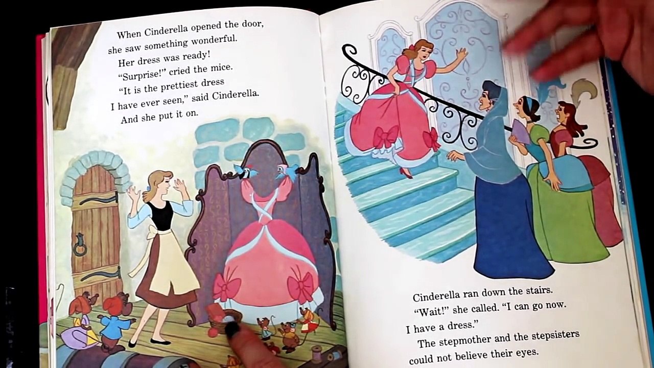 Walt Disney- Cinderella Read Aloud by Childrens Library Disney Princess StoryTime Book