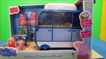 New Peppa Pig Holiday Campervan - Play Doh Picnic - Autocaravana Unboxing - WD Toys