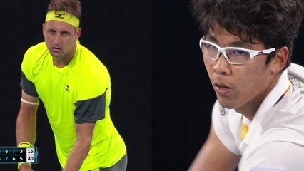 정현 vs 샌드그렌...'돌풍' 맞대결 승자는? / YTN