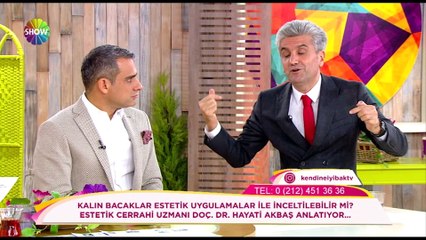 Do. Dr. Hayati Akbaş-İnce Bacakları Nasıl Kalınlaştırabiliriz?- Show Tv