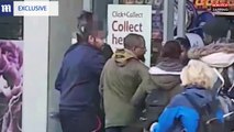 Londres : Bagarre entre les employés d'un supermarché et des clients (vidéo)