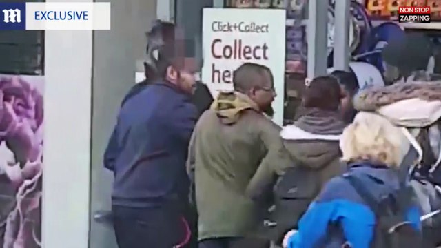 Londres : Bagarre entre les employés d'un supermarché et des clients (vidéo)