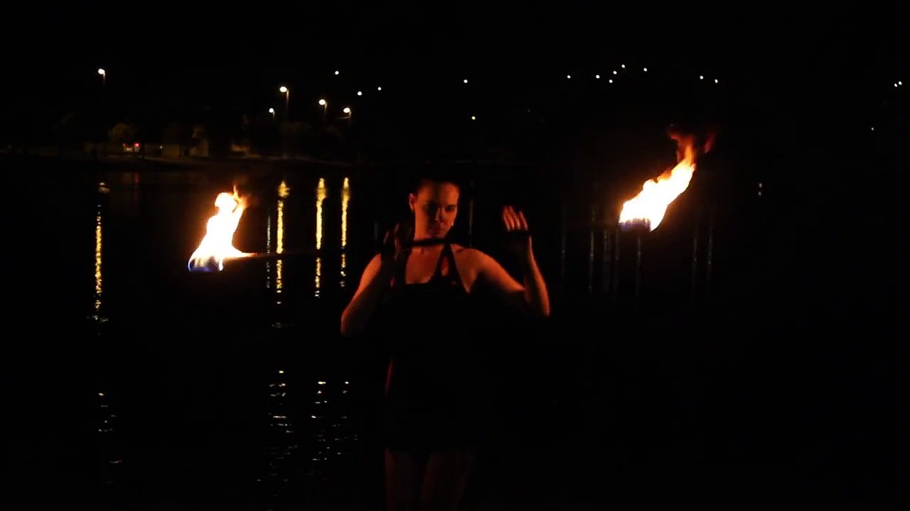 Whaaat??? Fire juggling... - Hestia Fire Dance