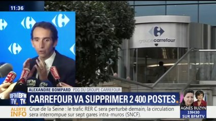 Le PDG de Carrefour annonce la fermeture de 273 magasins Dia