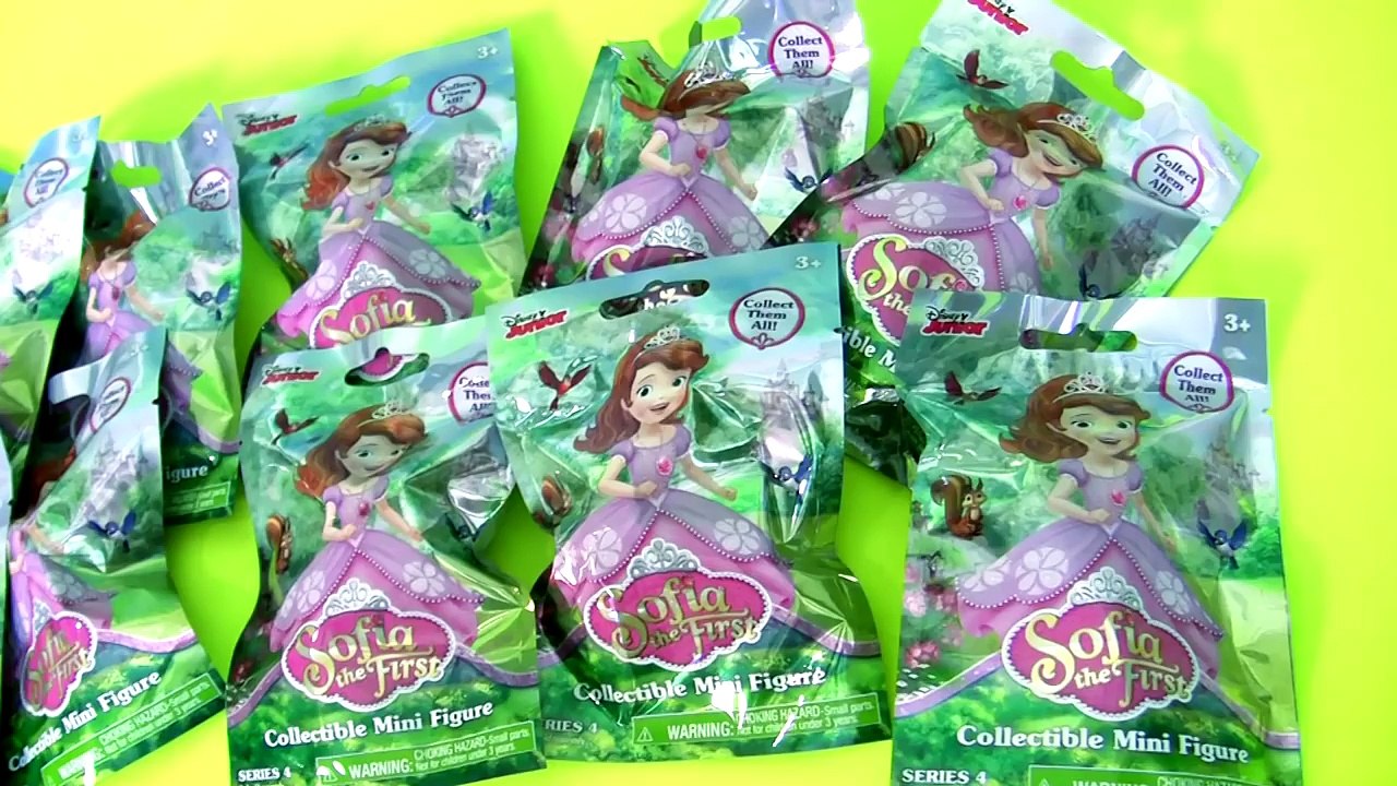 Disney Princess Sofia the First Series 4 Blind Bags Mystery Surprise Toys by Fun