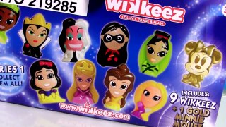 Disney Wikkeez Heroines Princesses Villains Surprise Box ❤ Gold Minnie Mouse Mul