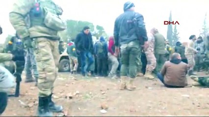 Kilis – Azez Burseya Dağı’nda çatışma anı