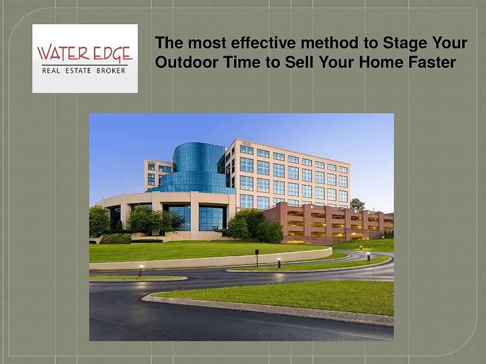 The most effective method to Stage Your Outdoor Ti