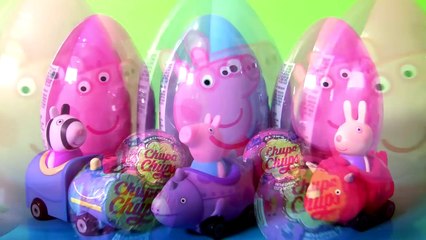 Giant Peppa Pig Easter Egg Surprise 2017 Chupa Chups Peppa Pig Choco Surprise by