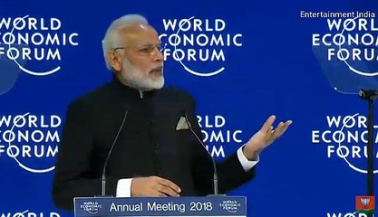 Narendra modi latest speech in Davos