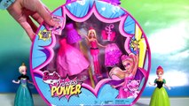 Barbie Princess Power Dress-up MagiClip Disney Frozen Anna Elsa Play-Doh Sparkle
