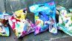 Learn COLORS 4 BATH BOMBS Disney Princess Disney Frozen Toy Story Finding Dory