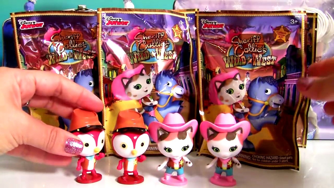 Sheriff Callies's Wild West Blind Bags Surprise Toys Unboxing Review by Disneyco