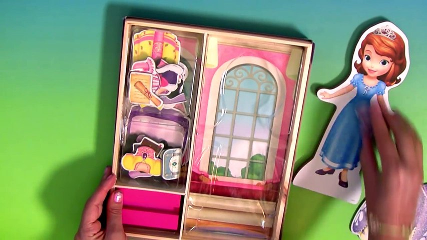 princess sofia magnetic dress up Amazon.com: Floss & Rock: Magnetic Dress-Up Doll