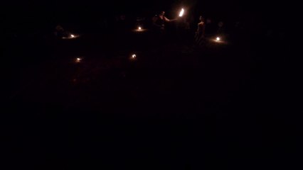 Little fire show in Slovakia - Hestia Fire Dance