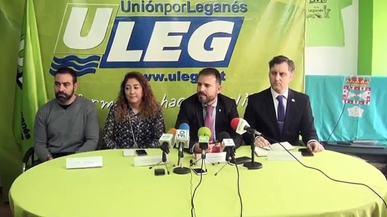 Rueda de prensa de Union por Leganes del 23 de enero de 2018