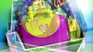 Nurse Peppa's Medical Case Toy Nickelodeon Cartoon Peppa Pig Kinder Christmas Sh