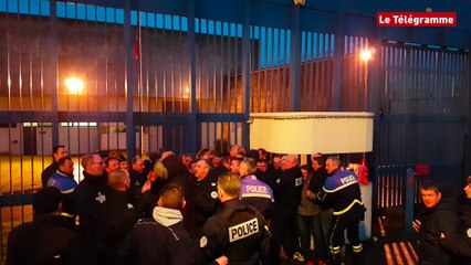 Prison de Ploemeur. Les gardiens délogés par les forces de l'ordre