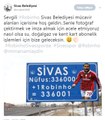 Sivas Belediyesi'nden İlginç Robinho Paylaşımı